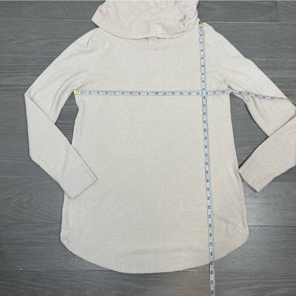 Barefoot Dreams CozyChic Ultra Lite Coastal Cowl Neck Tunic S Cozy Long Sweater - Picture 11 of 11